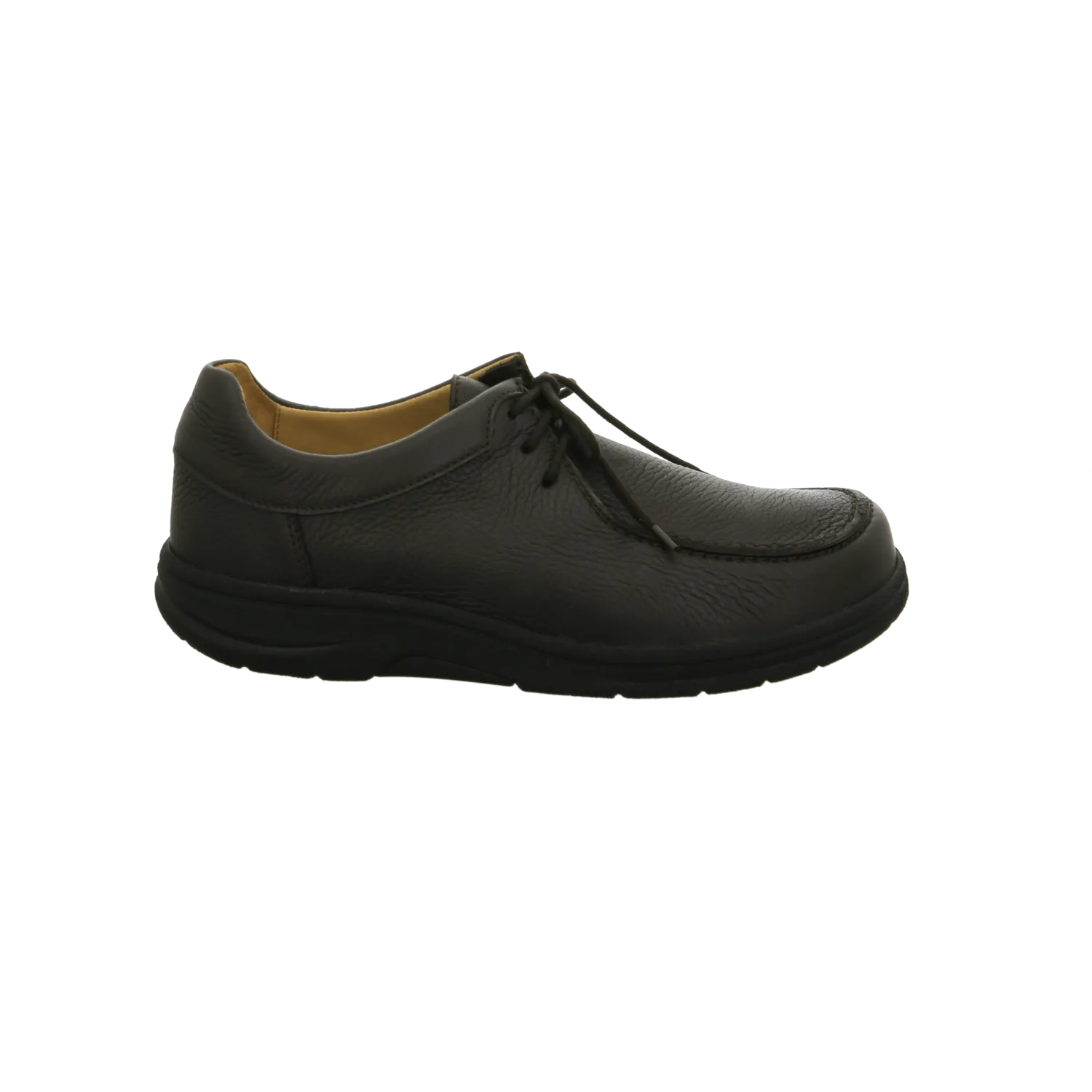 Ströber Comfort-Schnürschuh braun / dunkel-braun